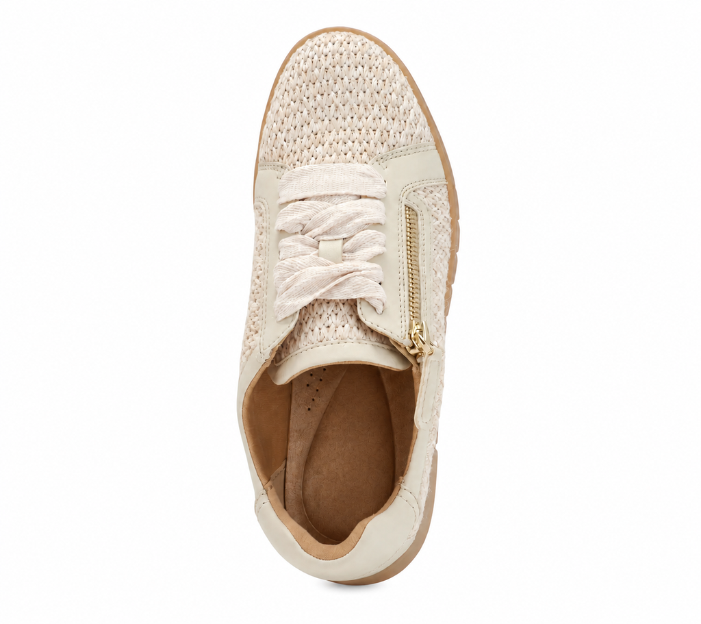 Women’s Woven Side-Zip Platform Sneakers