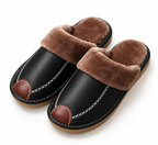 🔥 Men's Warm Arch Support Slippers – Non-Slip Comfort for Tired Feet