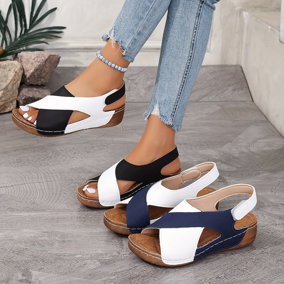 🔥Women's Ultra Comfortable Slope Heel Orthopaedic Sandals